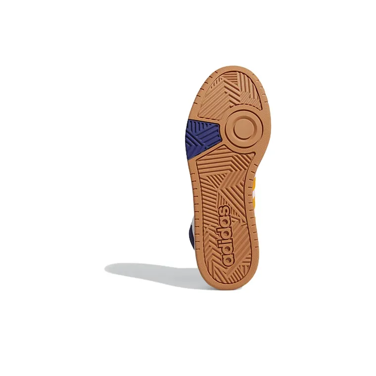 Hoops 3.0 Adidas Neo Mid 'White Orange Rush'-3