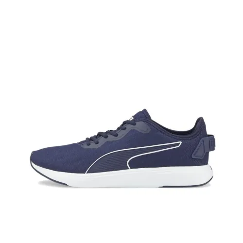 PUMA Softride Series Running Shoes Men Low-Top Blue/White