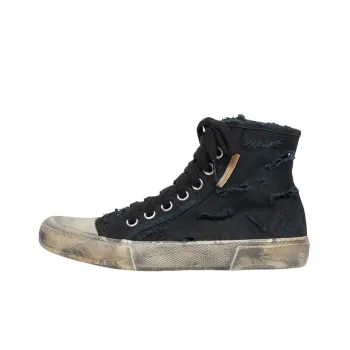 Balenciaga Women's Paris High 'Destroyed - Black'