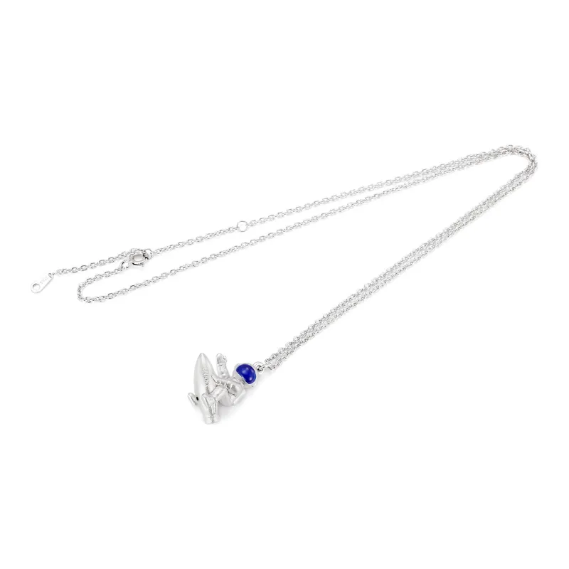 GENANX Necklaces Unisex Silvery White-4