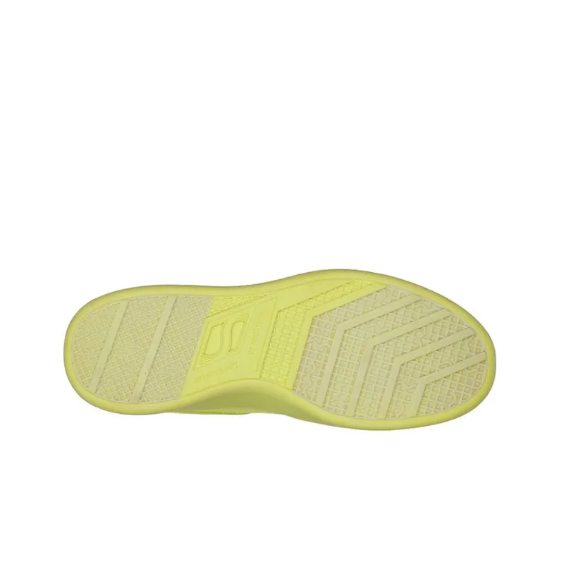 Skechers Upbeats-Bright Court Slip-Resistant Cushioning Wear-Resistant Low-Top Skateboard Shoes Women's Yellow-4
