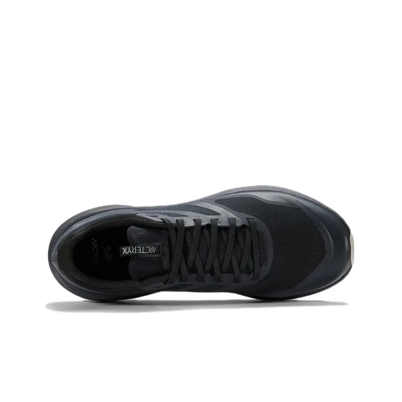 Arcteryx Norvan Cushioning Anti Slip Wear Resistant Breathable Supportive Lightweight Low Top Running Shoes Men's Black-2