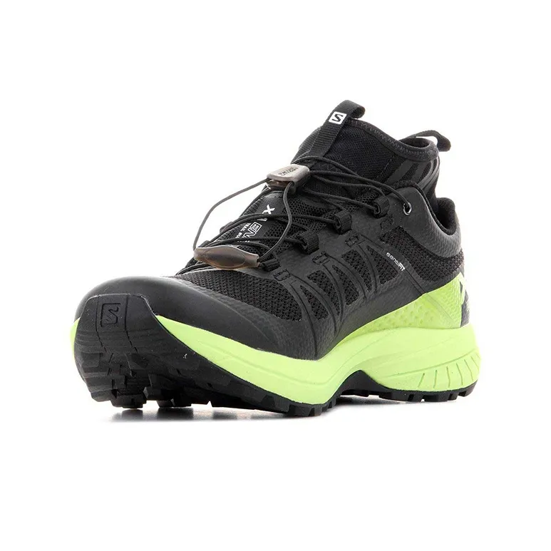 SALOMON Outdoor Shoes Men Low-Top Black/Green-2