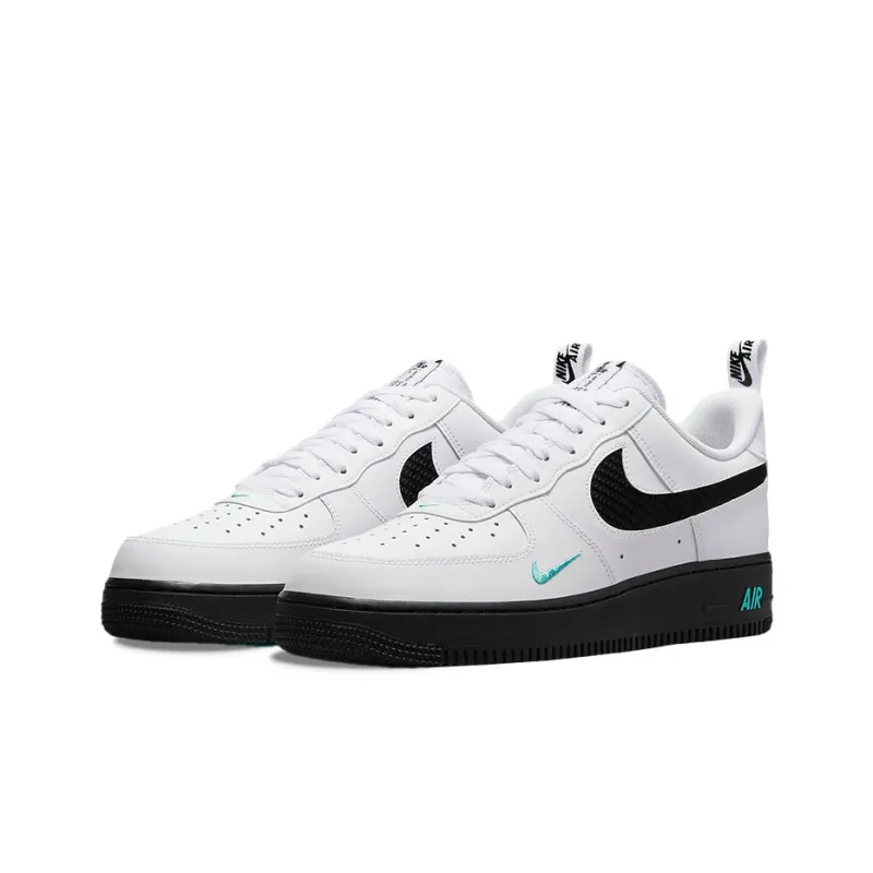 Nike Air Force 1 Low White Black Teal-2