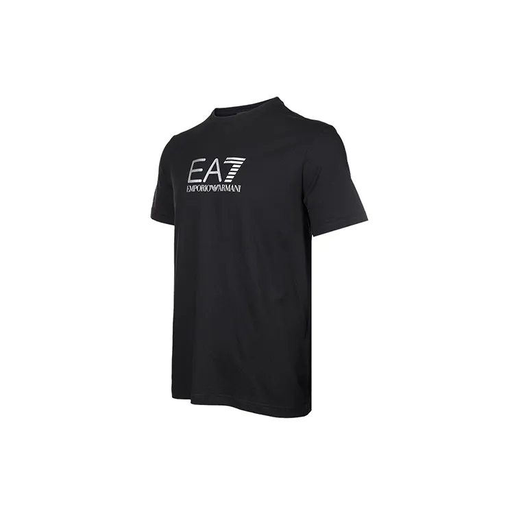 EMPORIO ARMANI T Shirts Men Black-1
