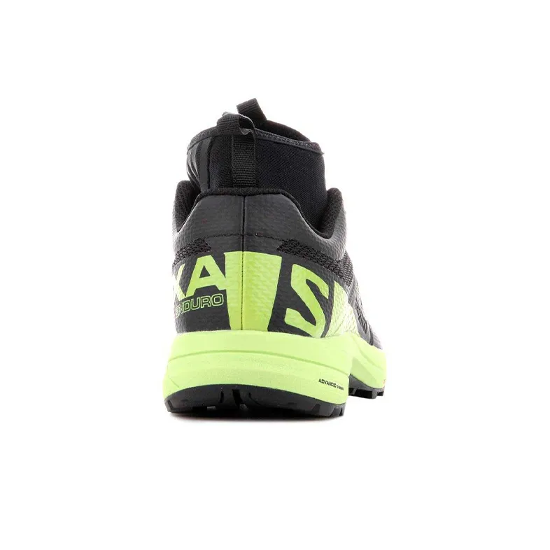 SALOMON Outdoor Shoes Men Low-Top Black/Green-3