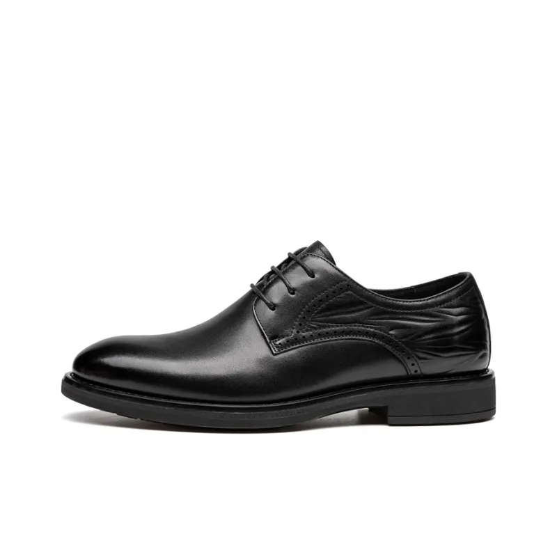 LEAVELAND Dress Shoes Men's Black-0