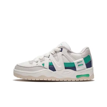 LiNing Yufeng Cushioning Anti Slip Wear Resistant Breathability Low Top Casual Shoes Women's White Gray