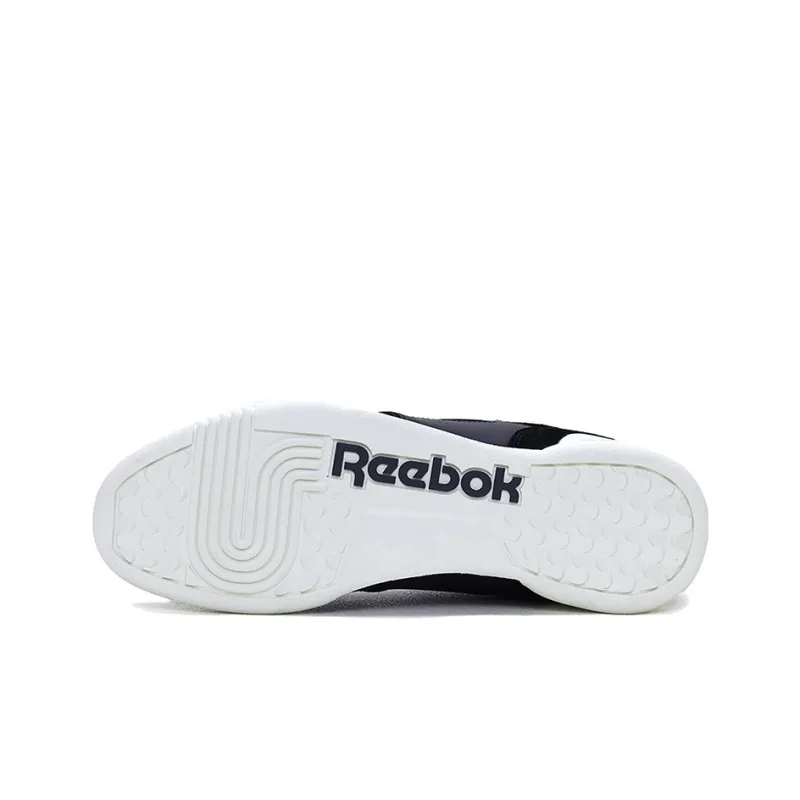 Reebok Workout Anti-Slip Wear-Resistant Low-Top Skateboard Shoes Men's Black-3