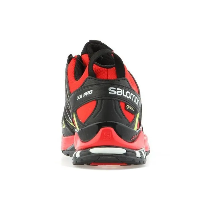 SALOMON Xa Pro 3d Gt Wear-Resistant Low-Top Trekking Shoes Men's Black Red-3