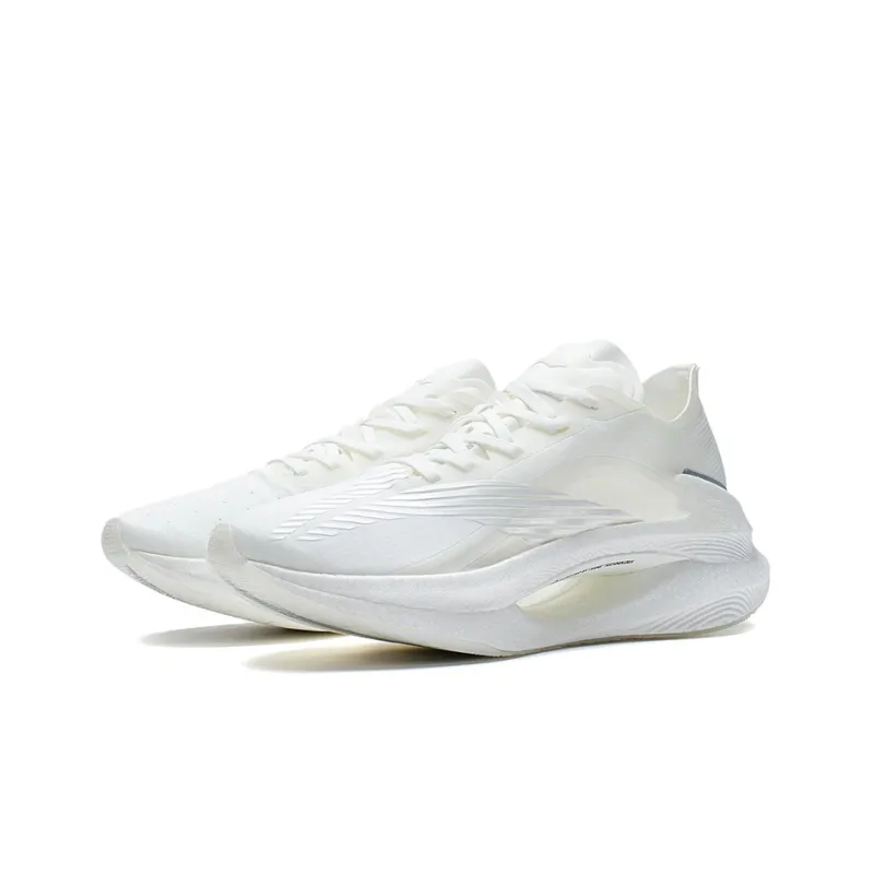 LiNing Jueying 䨻 Shock Absorbers Slip Resistant, Abrasion Resistant, Breathable Low Top Running Shoes Women's White-2