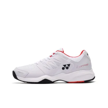 YONEX Tennis Shoes Unisex Low Top White Red