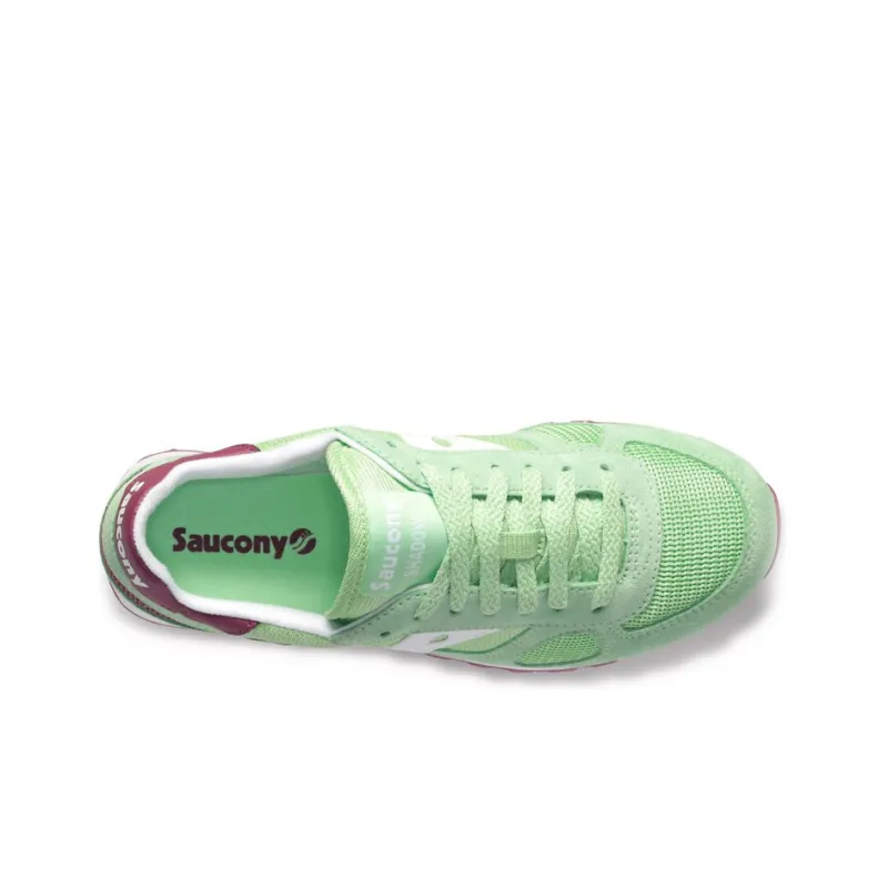 Saucony Shadow Original Cushioned Anti-Slip And Wear-Resistant Lightweight Low-Top Running Shoes Women's Red Standard M-3