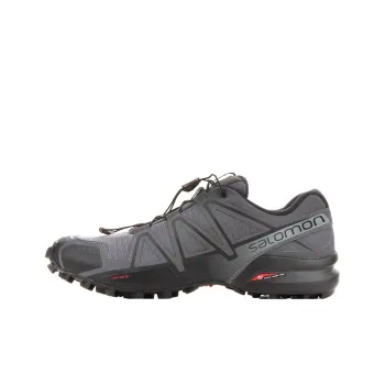 SALOMON Speedcross 4 Hiking / Trekking Shoes Men Low Top Gray