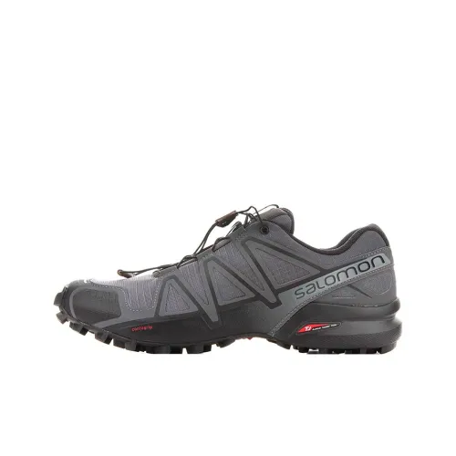 SALOMON Speedcross 4 Hiking / Trekking Shoes Men Low-Top Gray