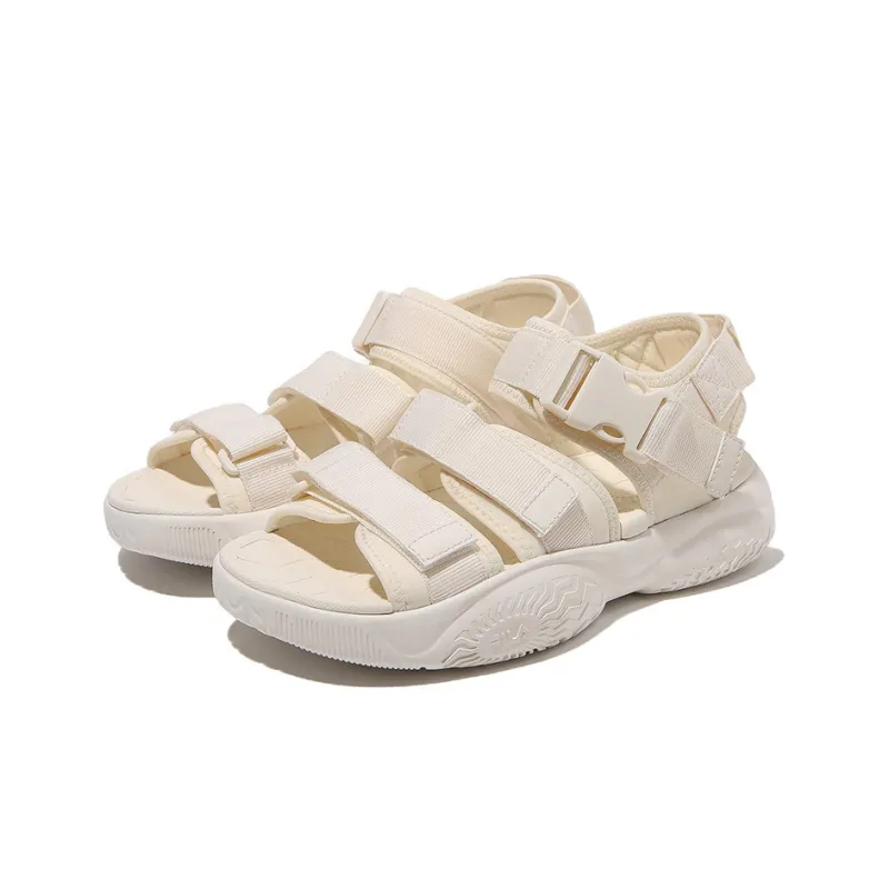 FILA Tapered Sports Sandals Unisex Beige Version-2