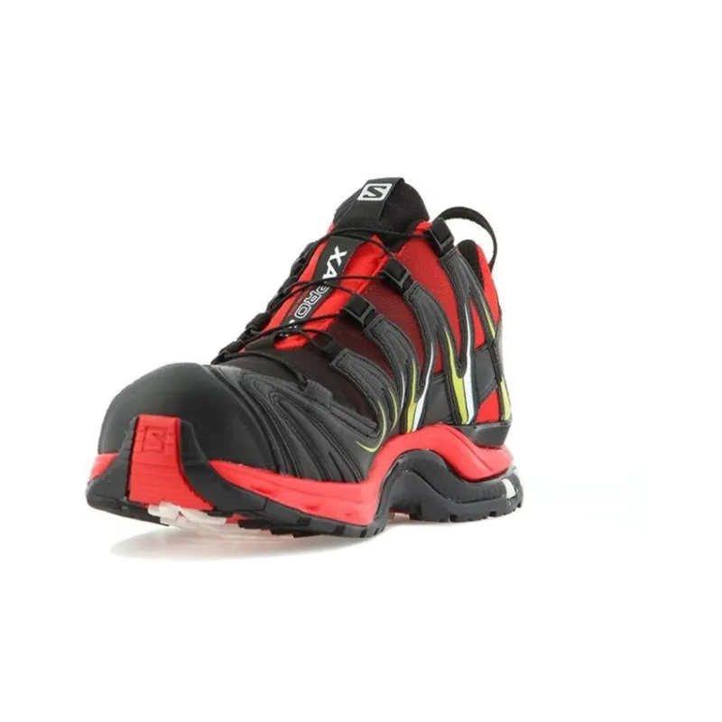 SALOMON Xa Pro 3d Gt Wear-Resistant Low-Top Trekking Shoes Men's Black Red-2