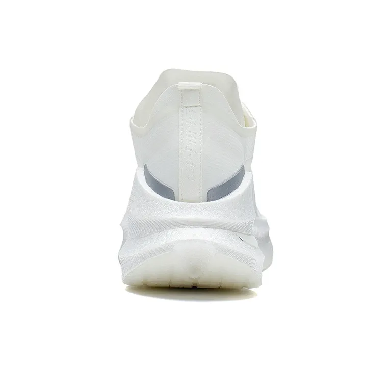 LiNing Jueying 䨻 Shock Absorbers Slip Resistant, Abrasion Resistant, Breathable Low Top Running Shoes Women's White-5