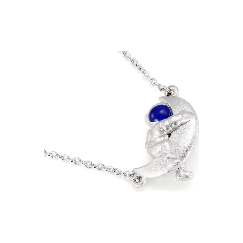 GENANX Necklaces Unisex Silvery White-2