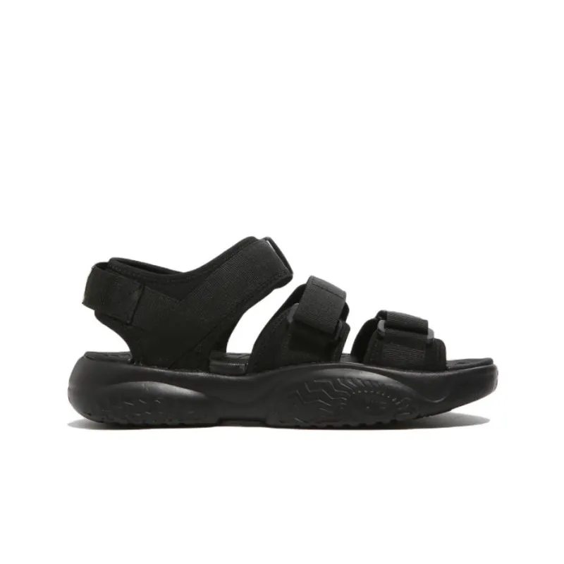 FILA Tapered Sandals 2 Beach Sandals Unisex Black Korean Style-1