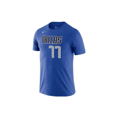 Nike X NBA T-Shirts Men Blue