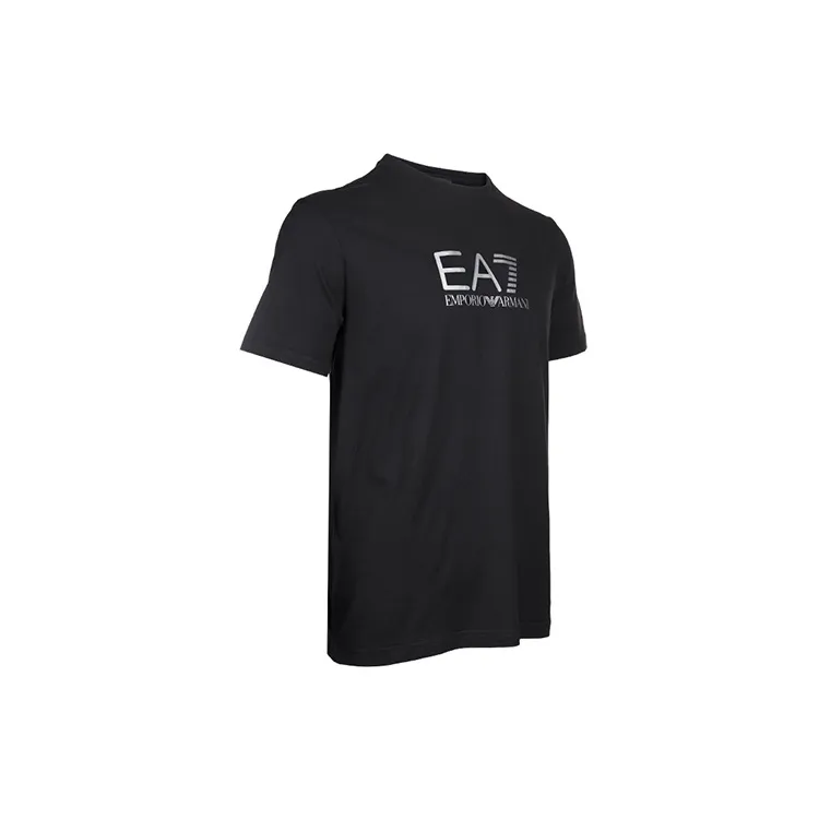 EMPORIO ARMANI T Shirts Men Black-2