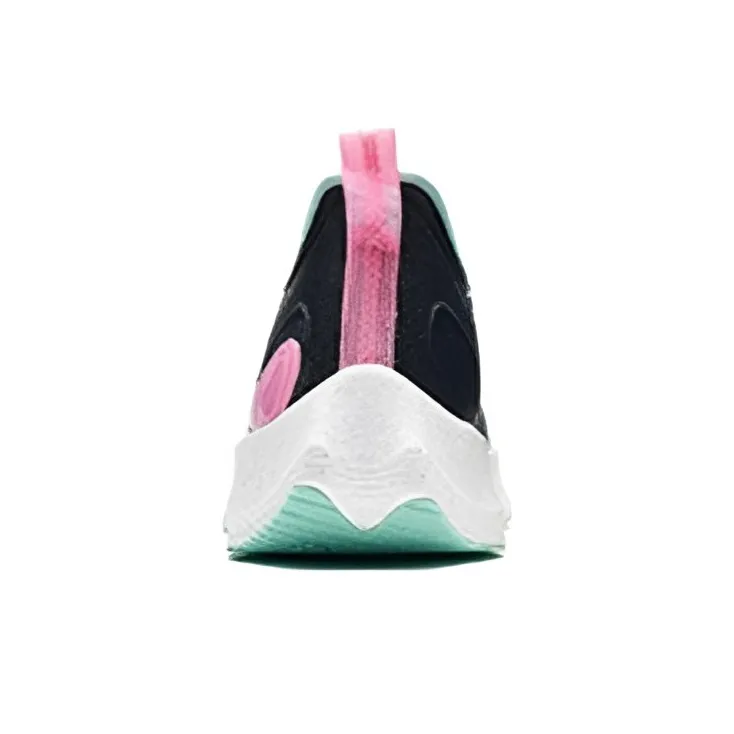 XTEP To Light Pro Rebound Cushioning Breathable Running Shoes Women's Black Green-3