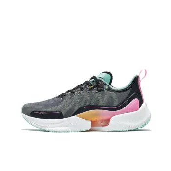 XTEP To Light Pro Rebound Cushioning Breathable Running Shoes Women's Black Green