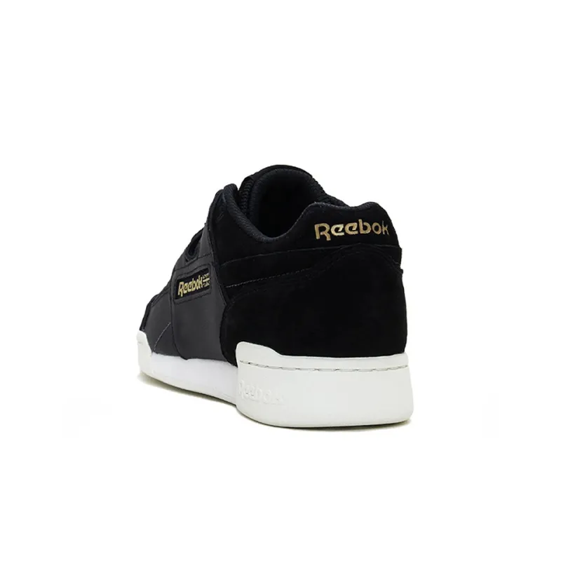 Reebok Workout Anti-Slip Wear-Resistant Low-Top Skateboard Shoes Men's Black-2