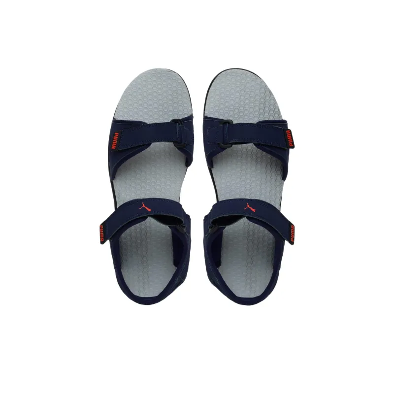 PUMA Relay Mu IDP Strap Sandals Men's Gray Blue-2