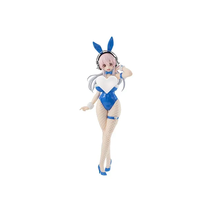 FURYU Bicute Bunnies Super Sonico Sonico Blue Bunny Girl Version Bonus Gifts-0