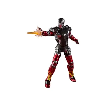 BANDAI Iron Man Bandai SHF 3 MK22 Hot Rod Action Figures 15.5cm