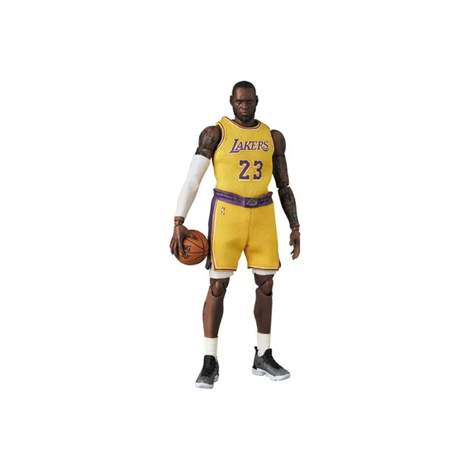 Mafex Nba La Lakers Lebron James Action Figure-3