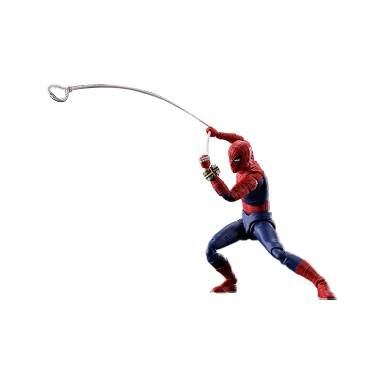 BANDAI Spider Man Bandai SHF Marvel Japan Toei TV Version Action Figure Scale Figures 15cm-2