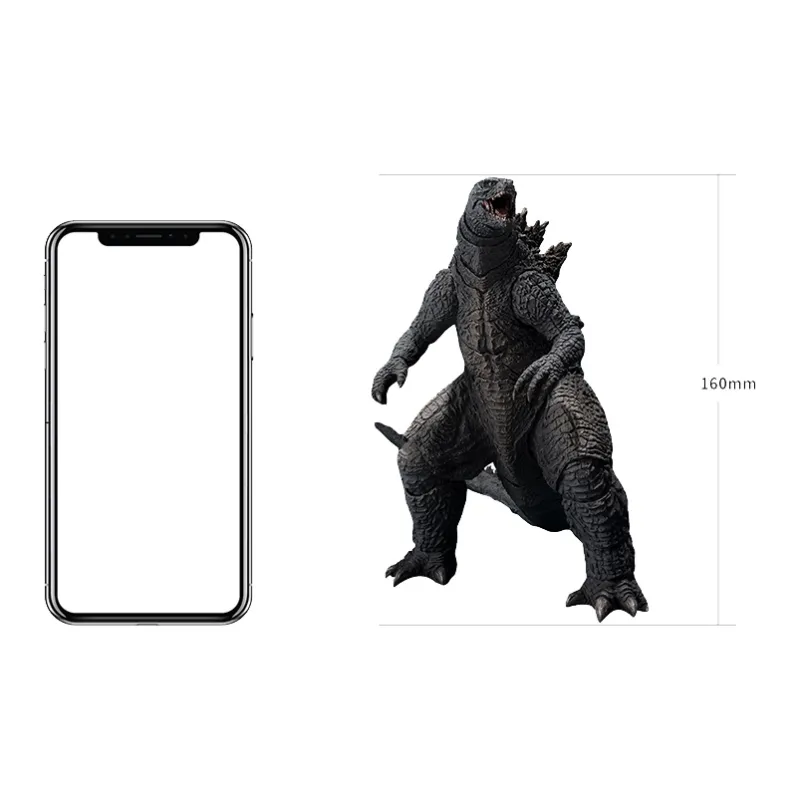 BANDAI Godzilla Bandai SHM 2019 King Of Monsters With Jet Effect Scale Figures-3