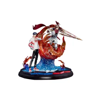 BANDAI The King's Avatar Protagonist Group Bandai The King's Avatar Ye Xiu & Lord Grim Ichiban Kuji 32cm Scale Figures
