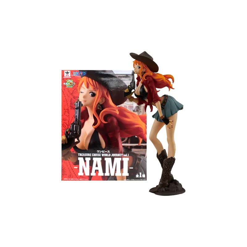 BANPRESTO One Piece Treasure Cruise World Journey Volume 1 Monkey D. Luffy Figure Brown-5