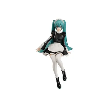 FURYU Hatsune Miku Vocaloid Maid Ver. Noodle Stopper Scale Figure 17cm Bonus Gifts
