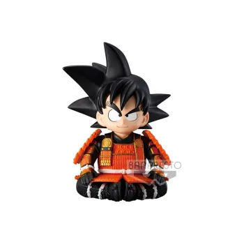 BANPRESTO Dragon Ball Japanese Armor And Helmet Son Goku Version A Re Run Figure Red