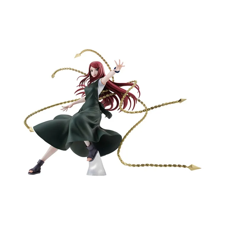 MegaHouse Naruto Character Gals Naruto Kushina Uzumaki 20cm Scale Figures-0