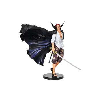 BANPRESTO Shanks Glass Factory One Piece One Piece The Final Battle Red Hair 20cm Scale Figures