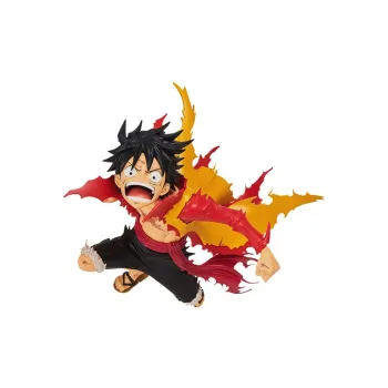 BANDAI Monkey D. Luffy One Piece Bwfc Top War Scale Figures