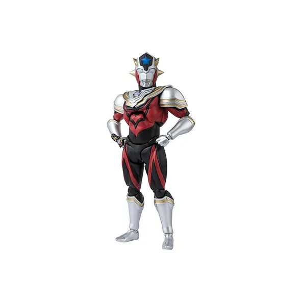 BANDAI Ultraman Taiga Limited SHF Titas Sage Of Strength U40 Muscle Poseable 15cm Scale Figures-0