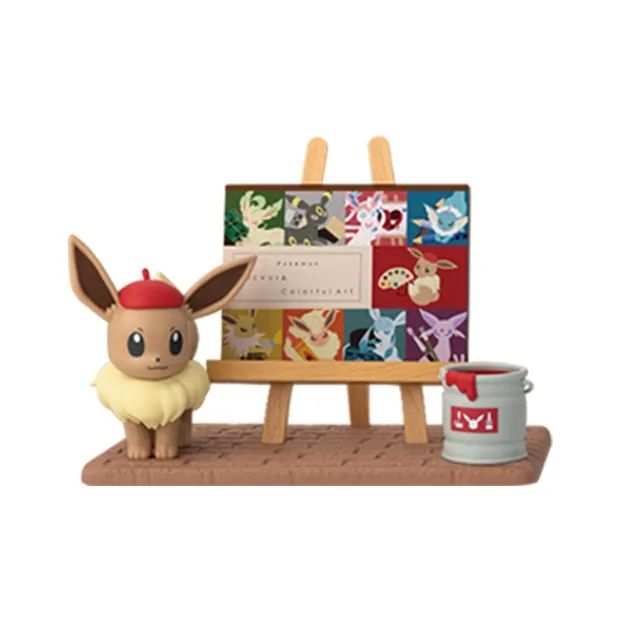 BANDAI Eevee Pokémon Eevee Chapter Scale Figures 18cm-1