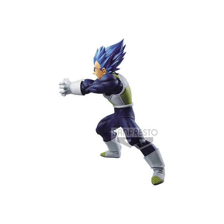 BANPRESTO Vegeta Glass Factory Maximatic Dragon Ball Super, Super Blue 19cm Bonus Gifts-2