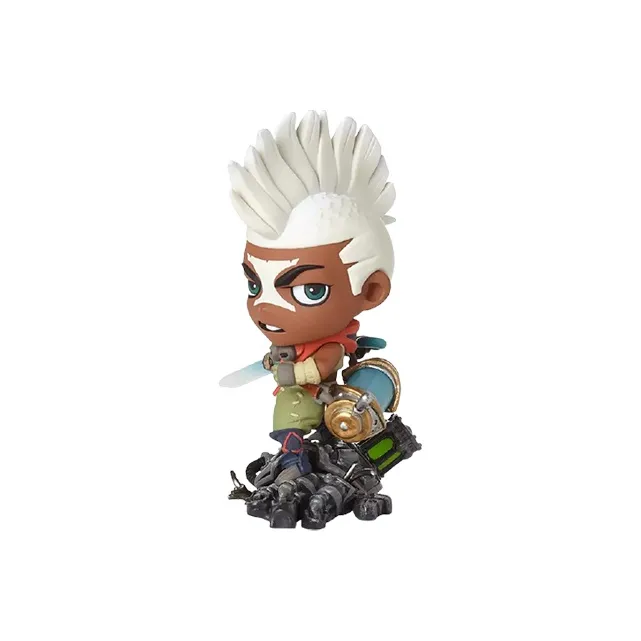 LEAGUE OF LEGENDS Time Assassin·Eck Ike The Time Assassin From League Of Legends Chibi Figures 12.5cm-2