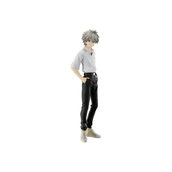 BANPRESTO Kaworu Nagisa Glass Factory Ichiban Kuji Neon Genesis Evangelion D Prize Scale Figures 21.5cm