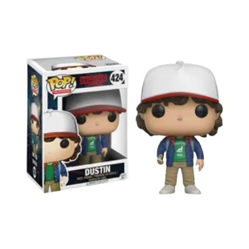 Funko POP! Collection TELEVISION Stranger Things Dustin Chibi Figures-1