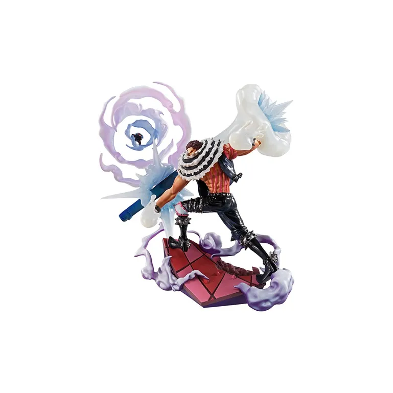 MegaHouse One Piece LOG BOX Grandma Cake Island Set Complete 4 Pcs Scale Figures-3