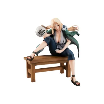 MegaHouse Tsunade Naruto Gem Drinking Ver.2 Scale Figures 16cm